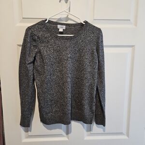 Old Navy Charcoal Knit Pullover